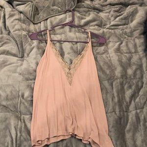 Pink American Eagle spaghetti strap top